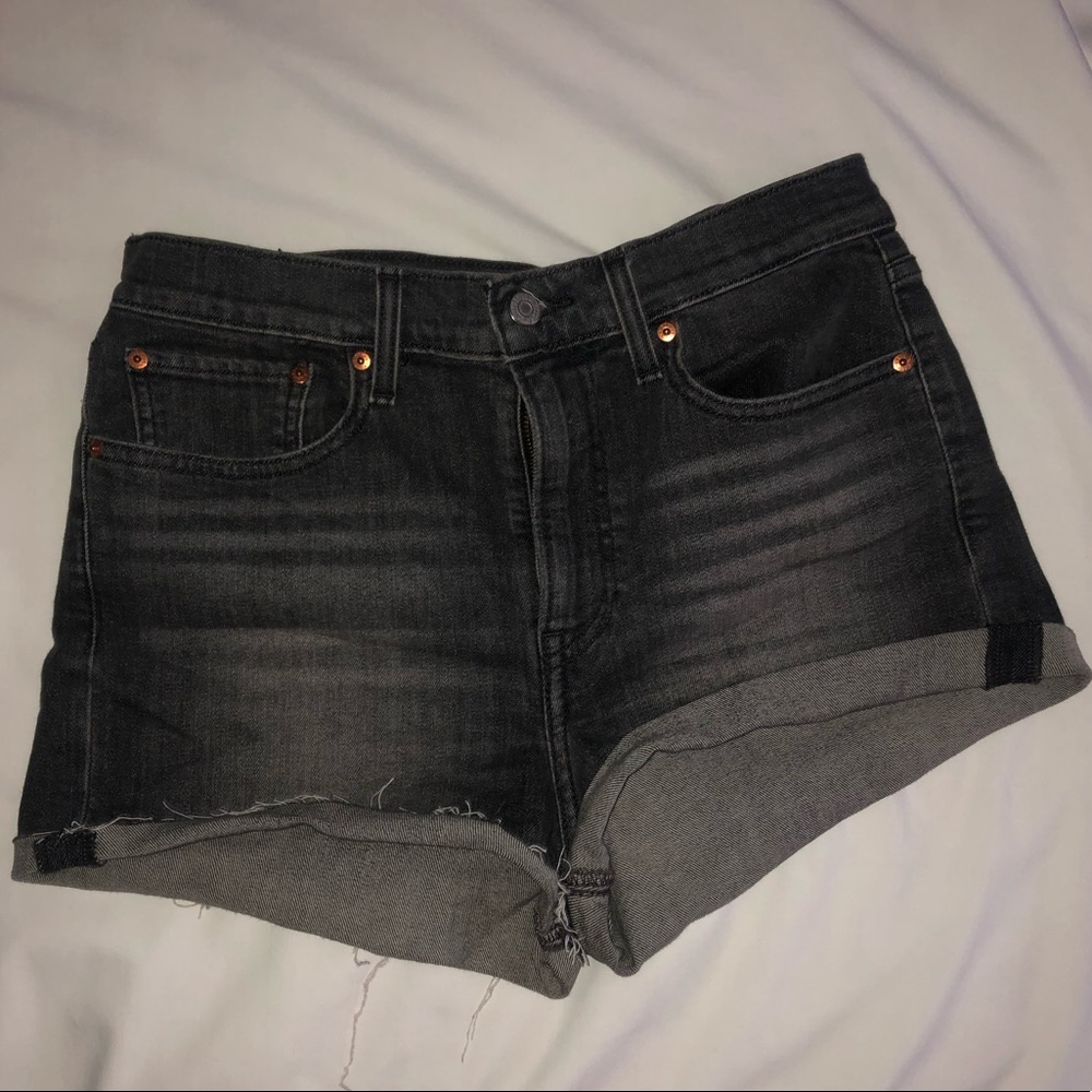 Levi’s Hi-Rise denim shorts